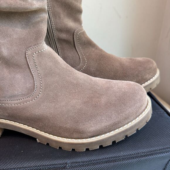 Eric Michael Brown Suede Texas Slouch Boots | EU 42 (FITS US 9.5-10.5) - Picture 12 of 12